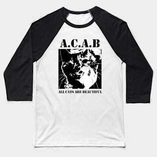 All Cats Are Beautiful Baseball T-Shirt